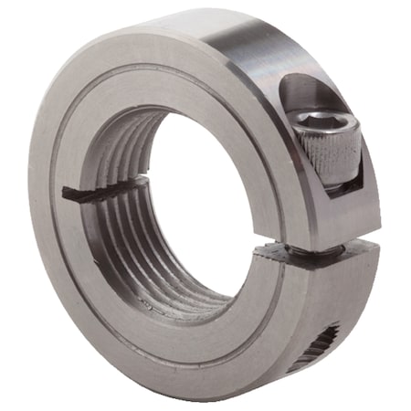 1/4-20 ID Split Threaded Collar, Ss